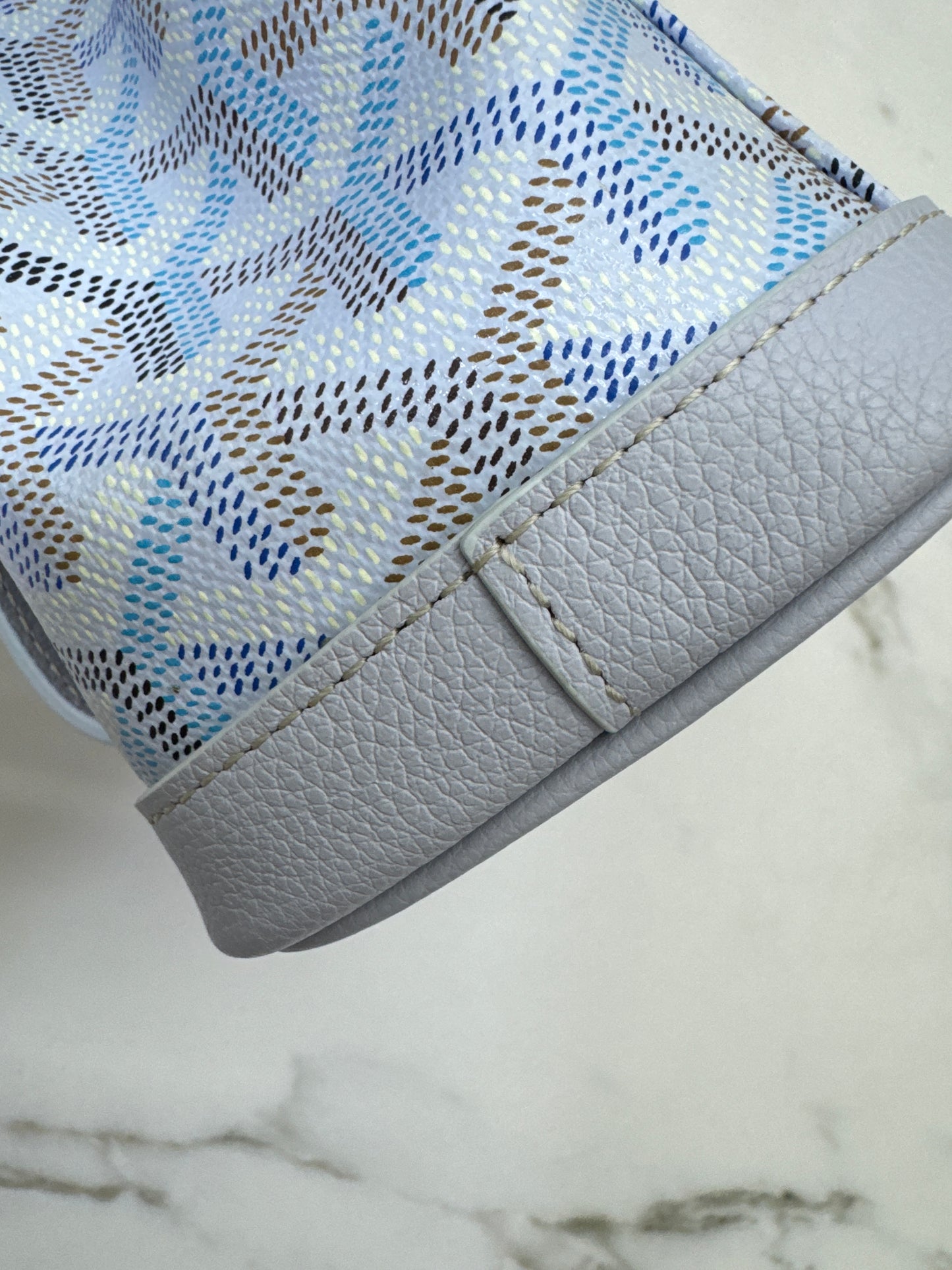 GOYARD 冰川藍 Mini Alpin Backpack Polar Blue