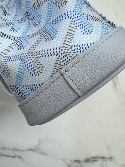 GOYARD 冰川藍 Mini Alpin Backpack Polar Blue