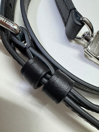 LV Side Trunk MM 黑色皮款