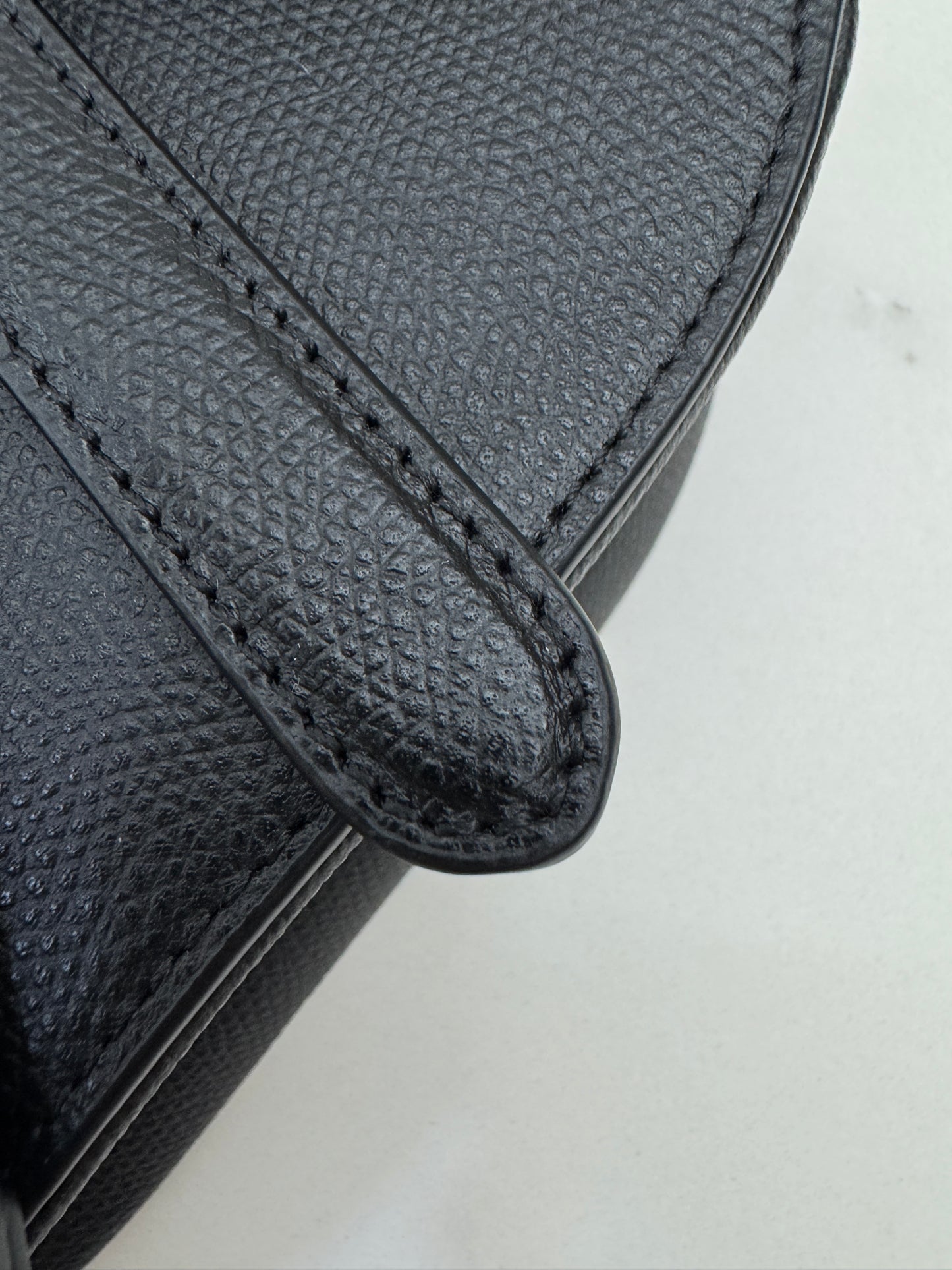 DIOR Saddle Small 黑色掌紋皮 Black Calfskin