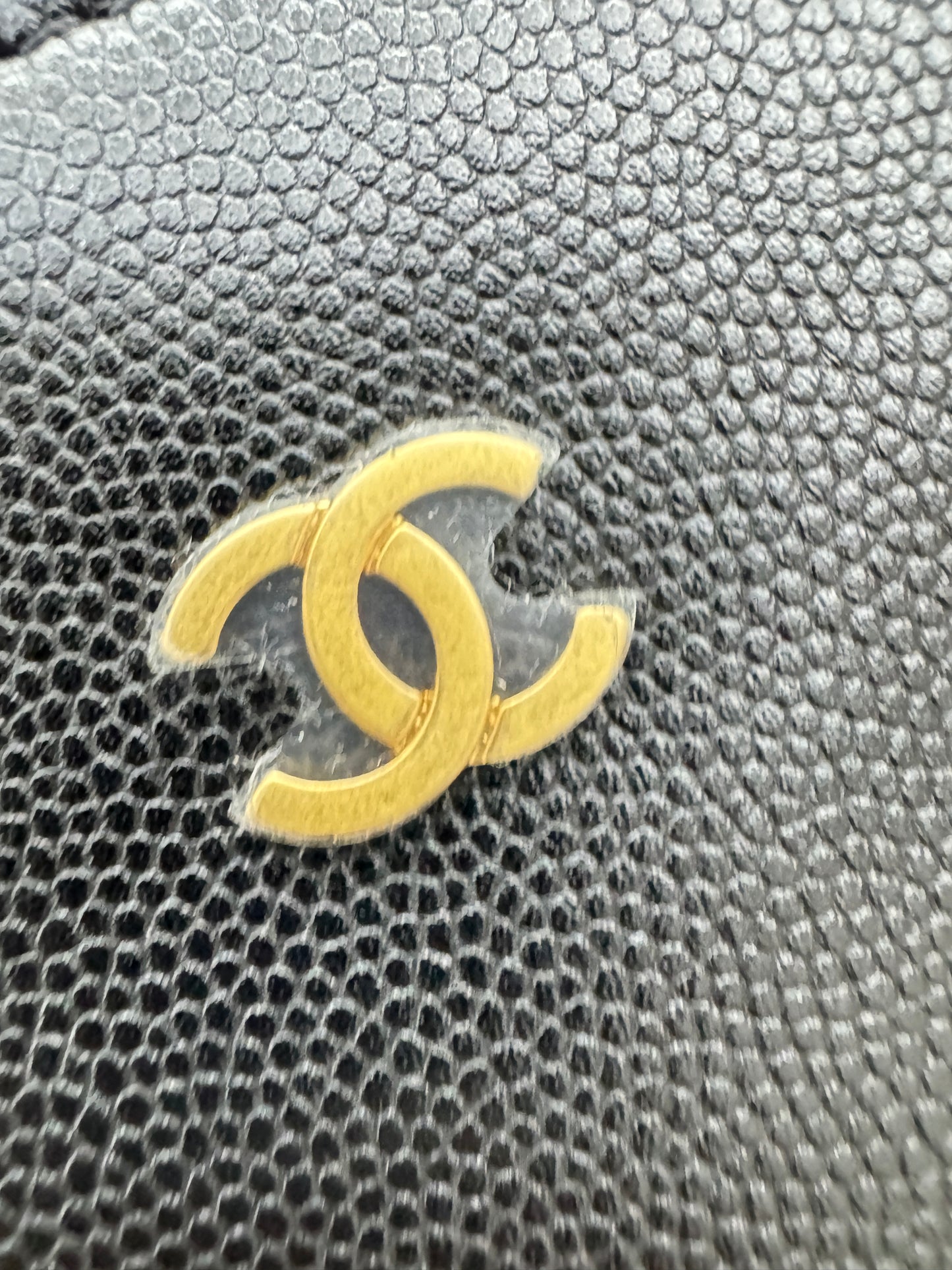 CHANEL 25Bag Medium 黑色荔枝皮