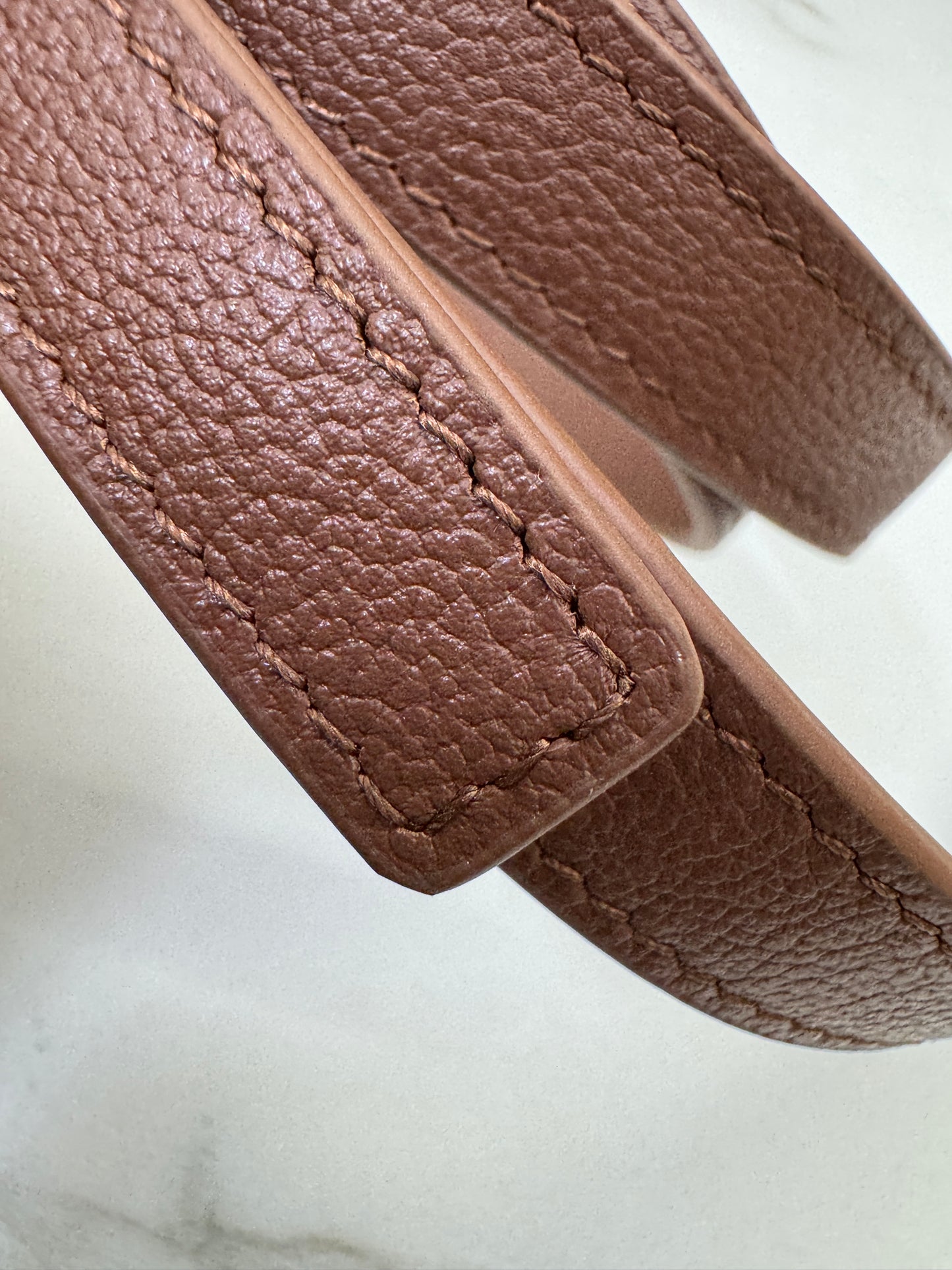 LORO PIANA Extra Bag 23 焦糖棕色