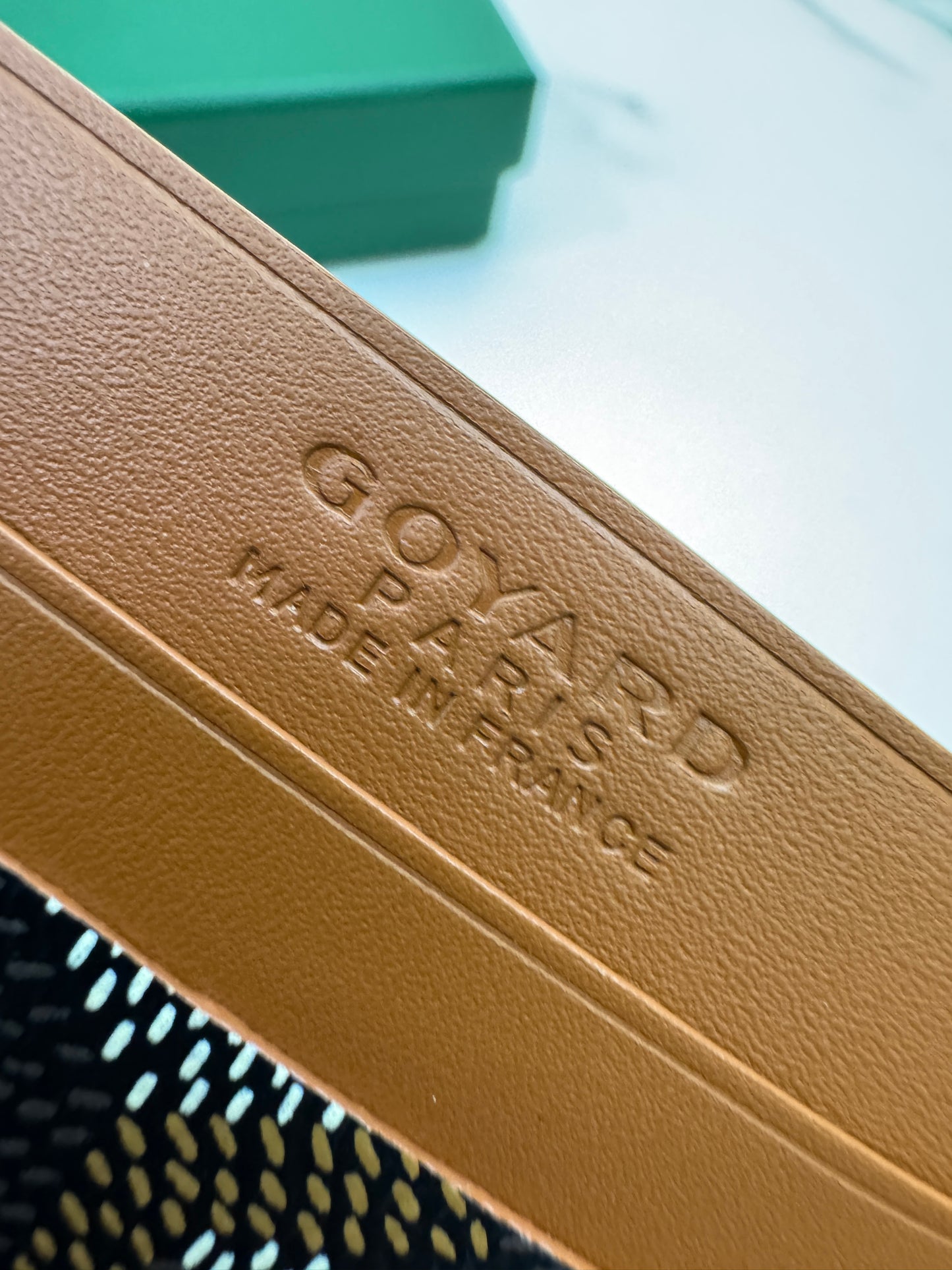 GOYARD St Sulpice Cardholder 焦糖棕