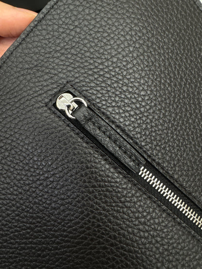 CHANEL Maxi Flap 大號38cm 黑銀