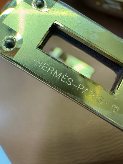 HERMES Kelly to-go 金棕色金扣 Epsom Gold GHW