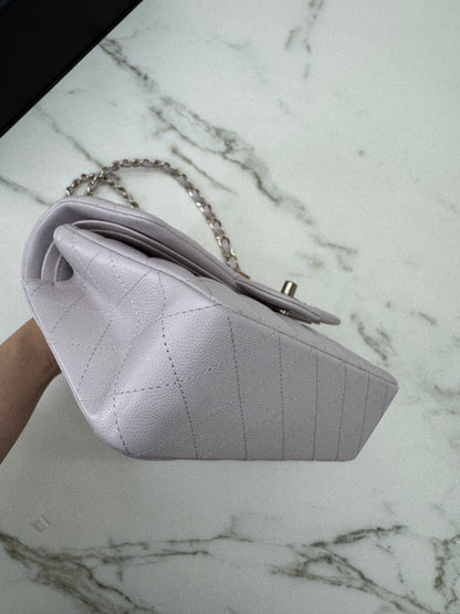 CHANEL CF23 Small 21S Liliac Caviar Calfskin GHW