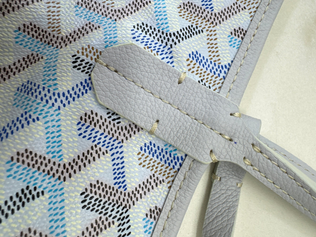 GOYARD St Louis Tote pm 冰川藍 Polar Blue