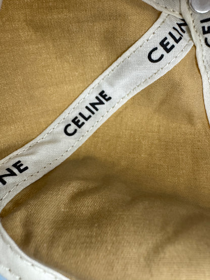 CELINE 凱旋門鴨舌帽 卡其色