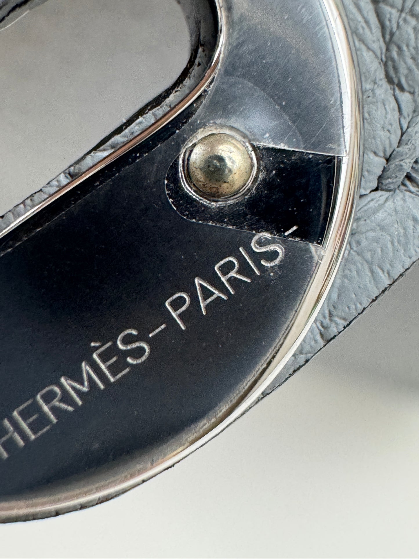 HERMES Mini Lindy II 木偶灰銀扣 TC Gris Platin PHW