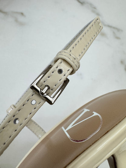 VALENTINO Vlogo Signature Slingback 8cm