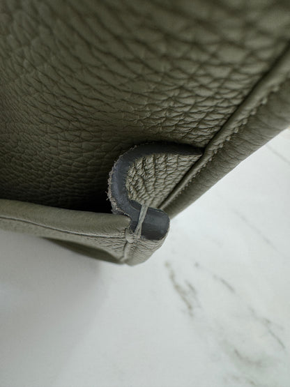 HERMES Evelyne 33 鼠尾草綠金扣 Q1 Sauge GHW