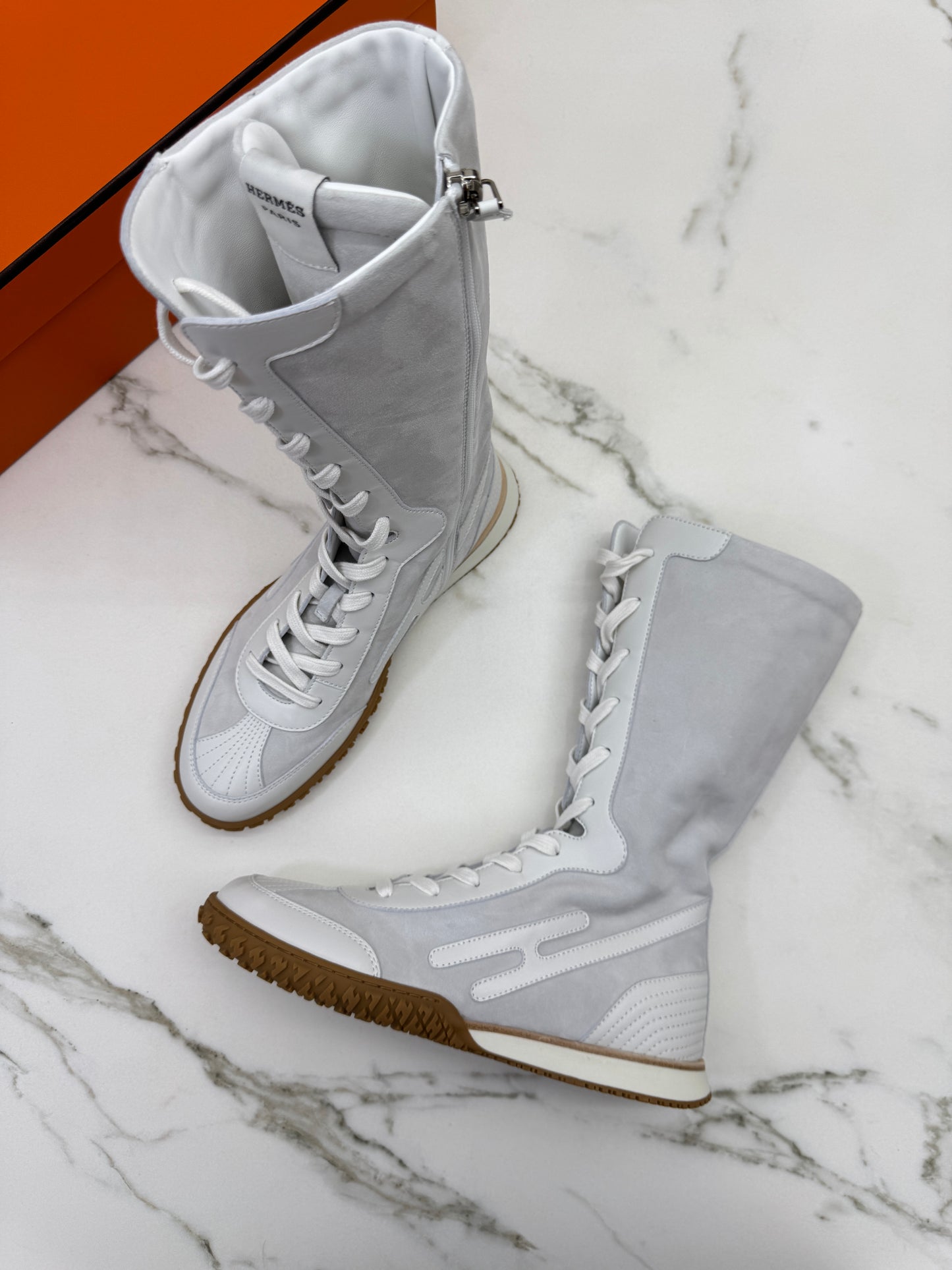 HERMES Lace Up 運動鞋 拳擊靴