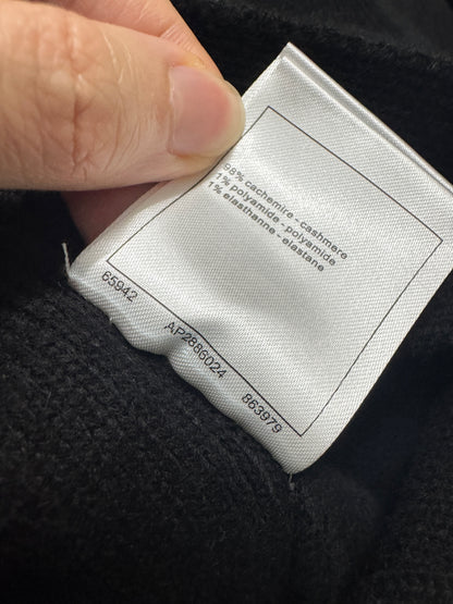 CHANEL 25P拉鏈袖外套 98% Cashmere