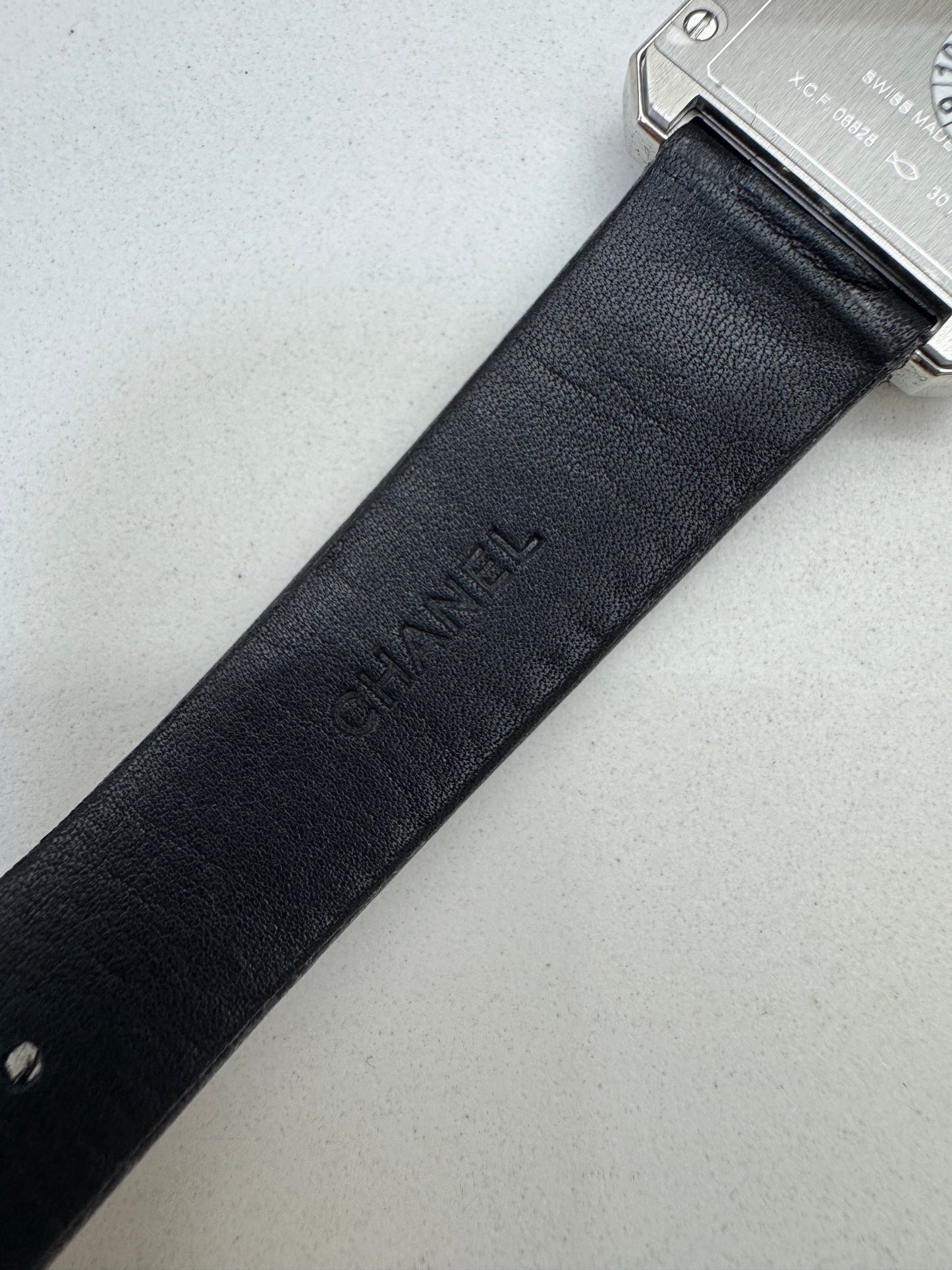 CHANEL Boyfriend Watch Tweed錶帶