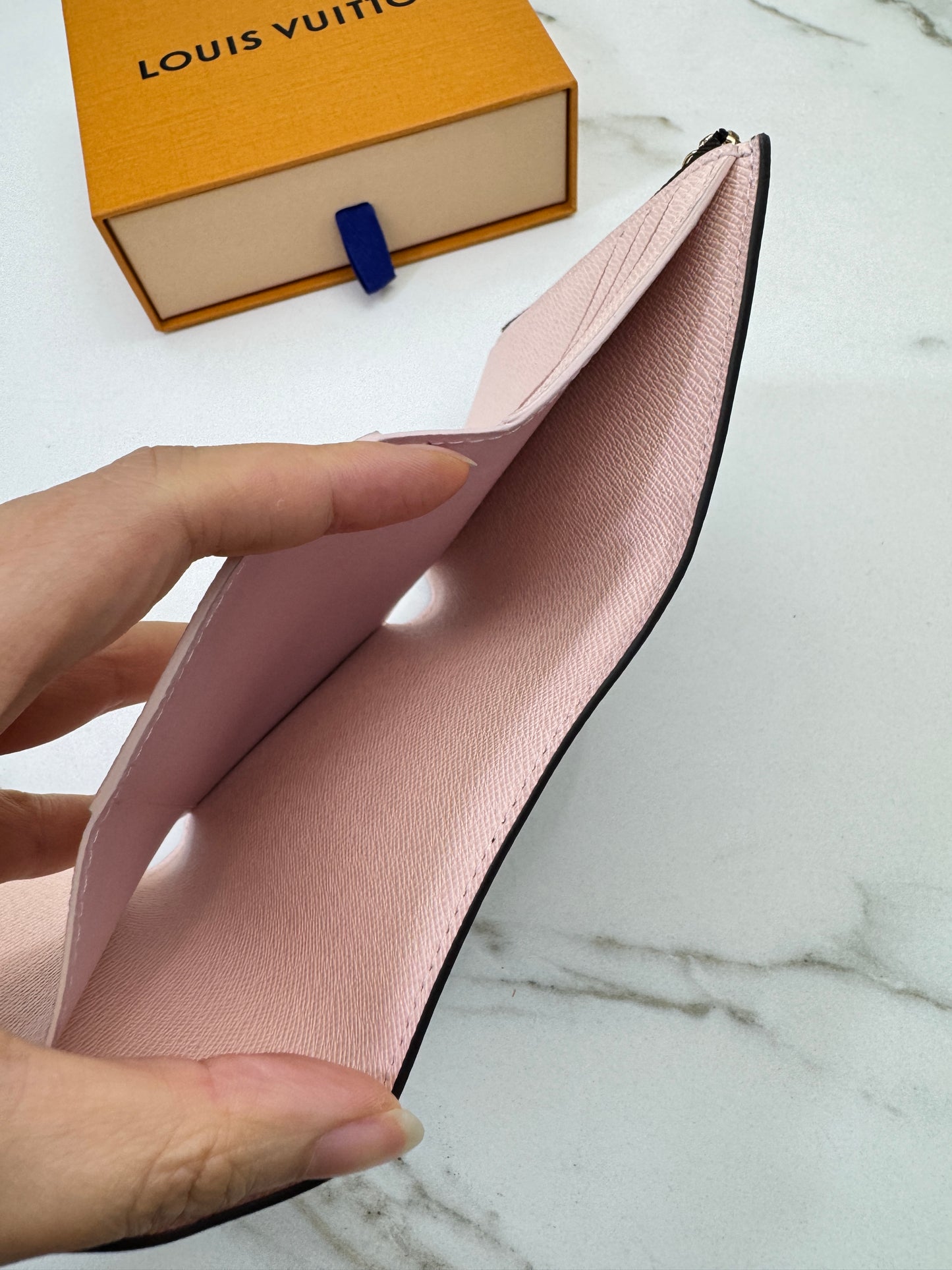 LV Victorine Wallet M62360 Rose Ballerine