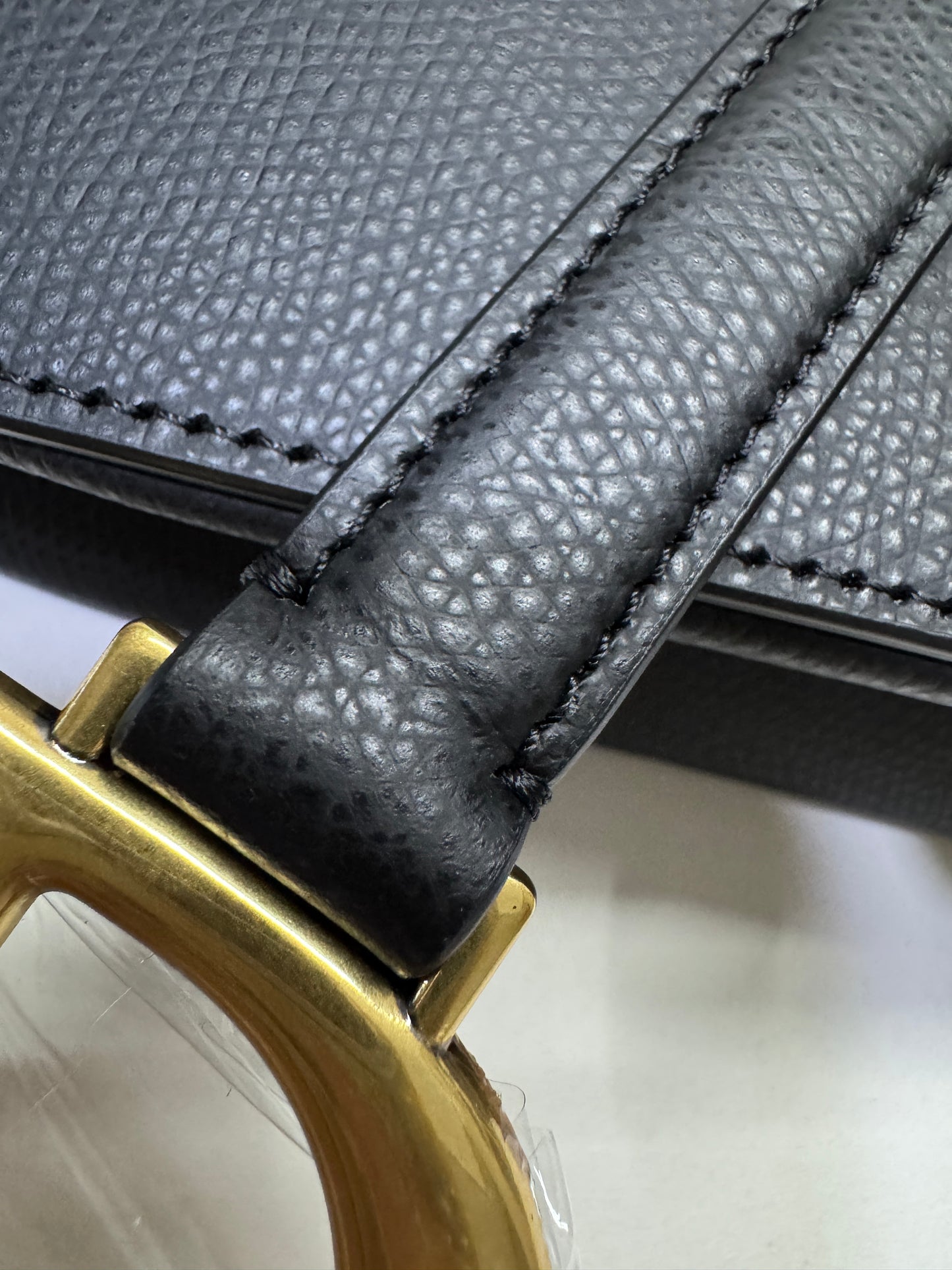 DIOR Saddle Medium Black