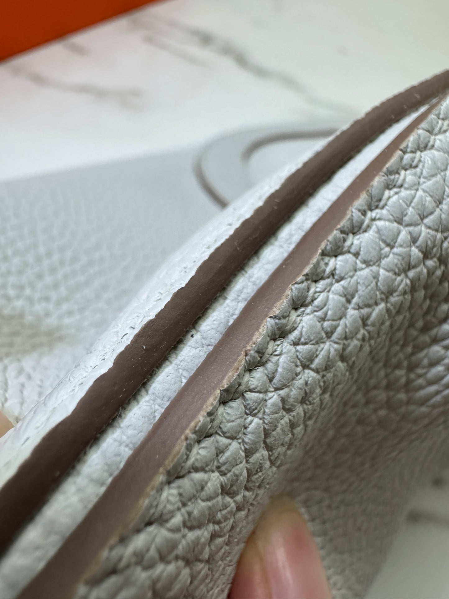 HERMES In The Loop 豬鼻菜籃子 M4奶灰色銀扣 Gris Pale PHW