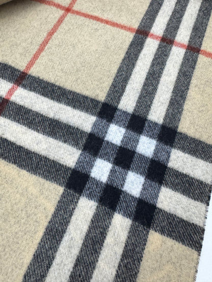 BURBERRY 雙面戰馬圍巾