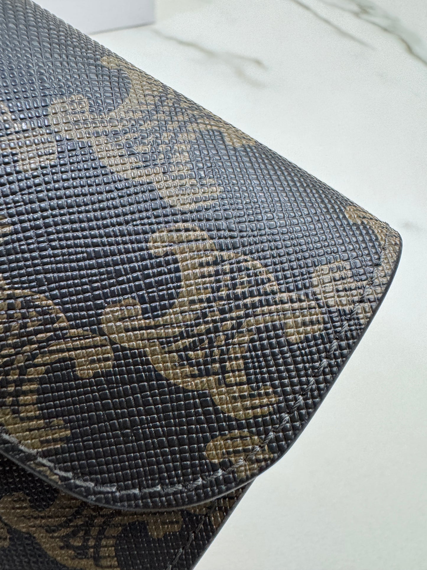 CELINE Triomphe 老花帆布 Cardholder