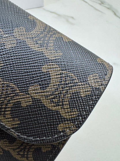 CELINE Triomphe 老花帆布 Cardholder
