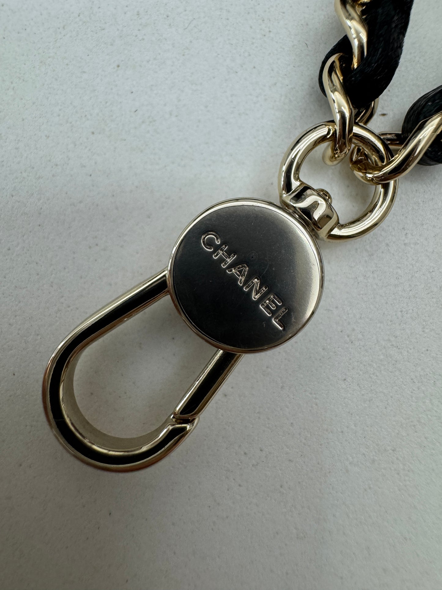 CHANEL 迷你CF包掛 黑色