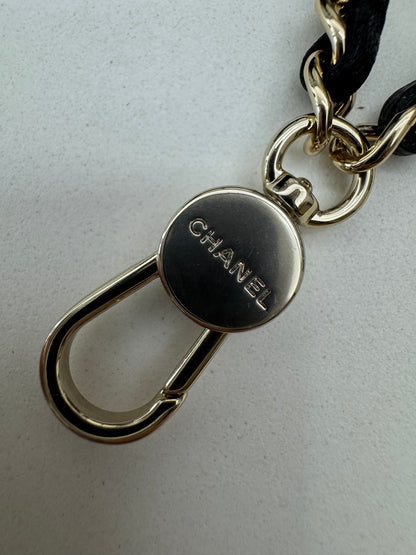 CHANEL 迷你CF包掛 黑色
