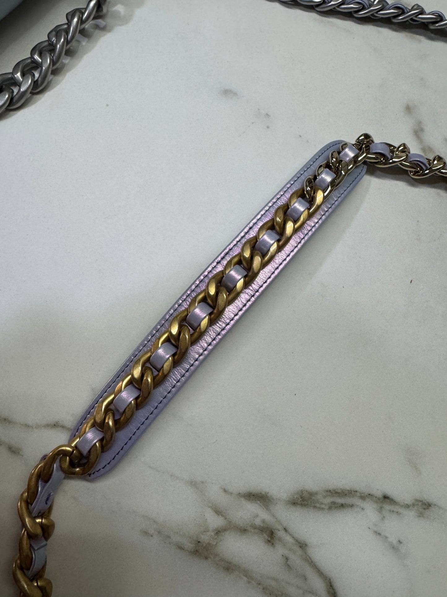 CHANEL 19 Bag Small 22P幻彩紫 小號