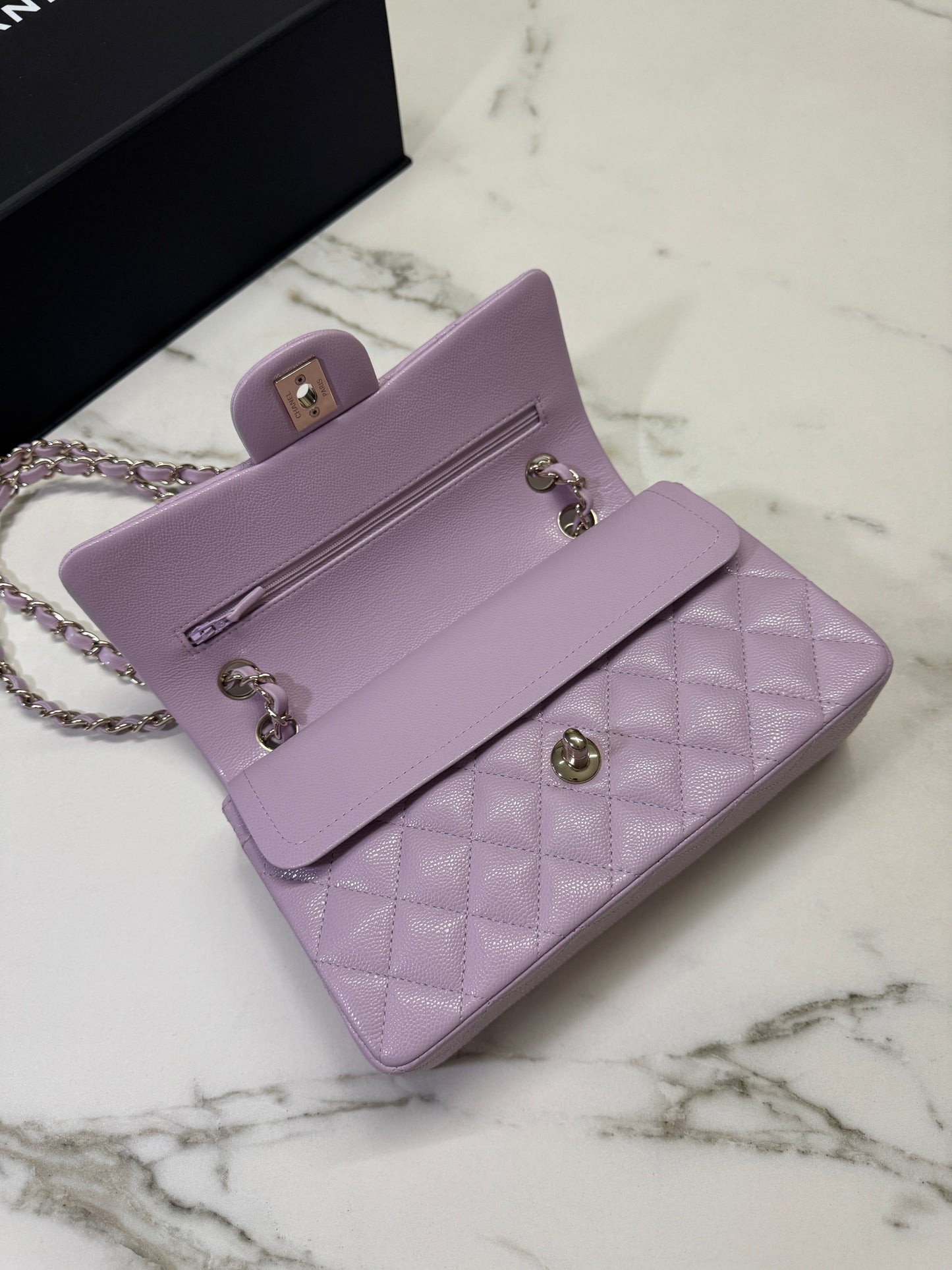 CHANEL 24A紫粉色 CF23 Small