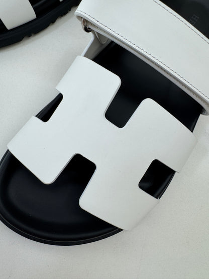 HERMES Chypre 二舅拖 白色