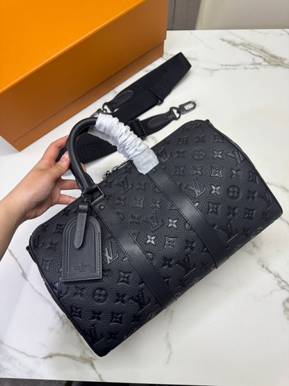 LV Keepall 35 全皮黑