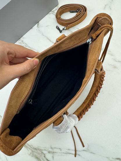 BALENCIAGA Le City Small 焦糖麂皮