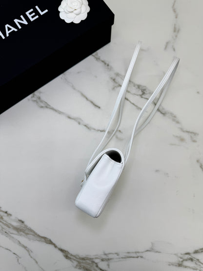 CHANEL Mini Preppy Coco 白色