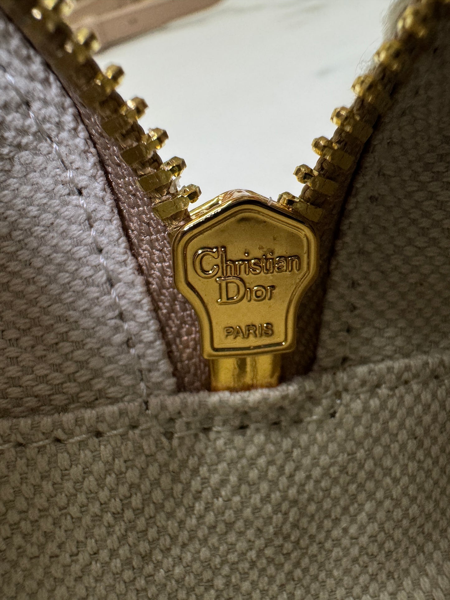 DIOR Groove Mini 奶茶色老花