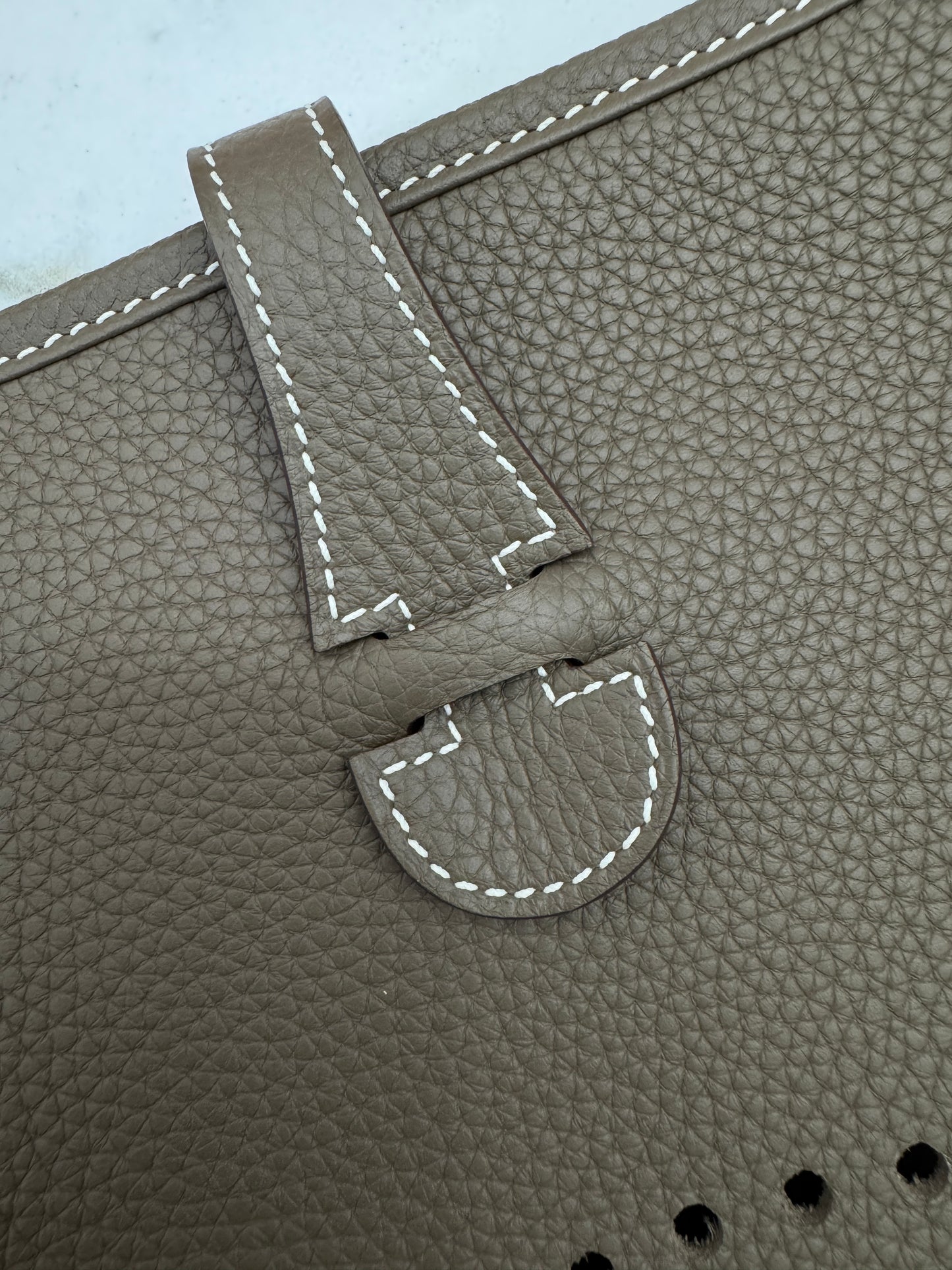 HERMES Evelyne 29 大象灰銀扣