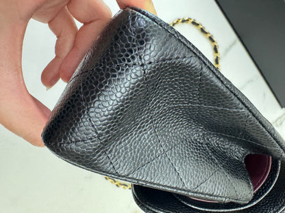 CHANEL CF23 黑金牛 CF Small