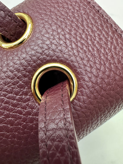 CHANEL 26S Maxi Flap Bag Small 酒紅色金扣 Burgundy GHW
