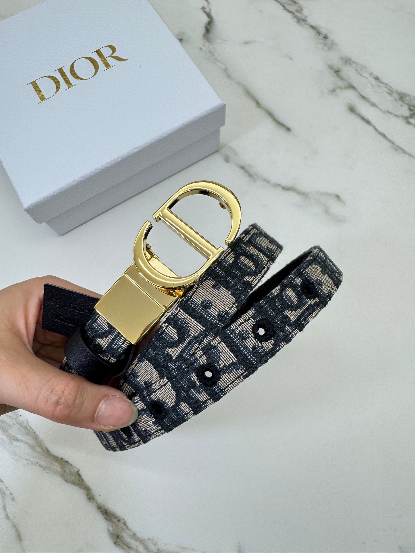 DIOR Belt 雙面皮帶 2cm
