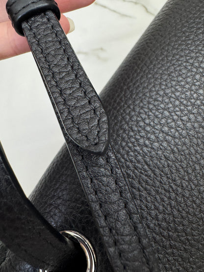 CHANEL Maxi Flap 大號38cm 黑銀