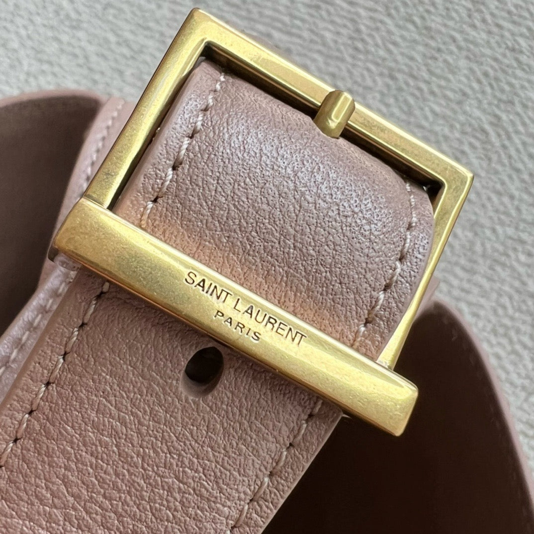 YSL hobo 奶茶色