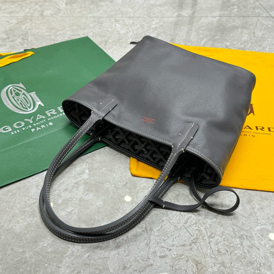 GOYARD 雙面 mini tote bag 灰色