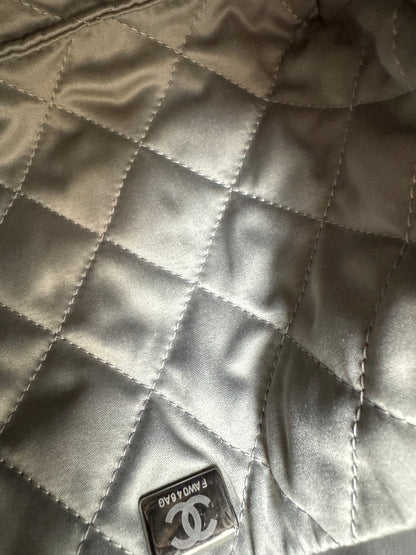 CHANEL Mini 22 Bag 23C淺灰色