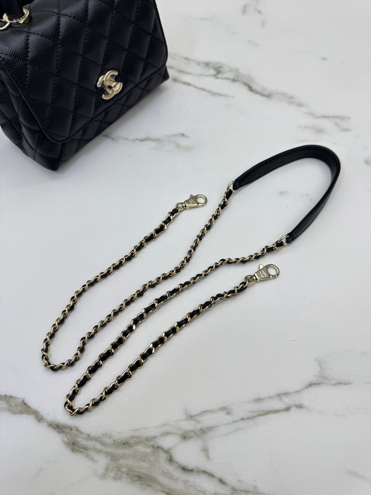 CHANEL Mini Coco Handle 黑色