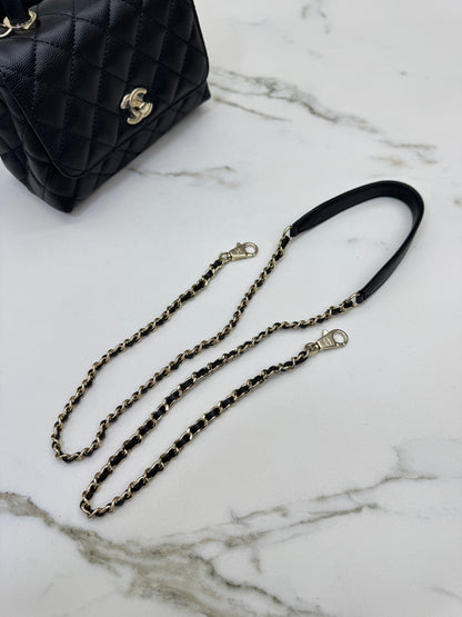CHANEL Mini Coco Handle 黑色
