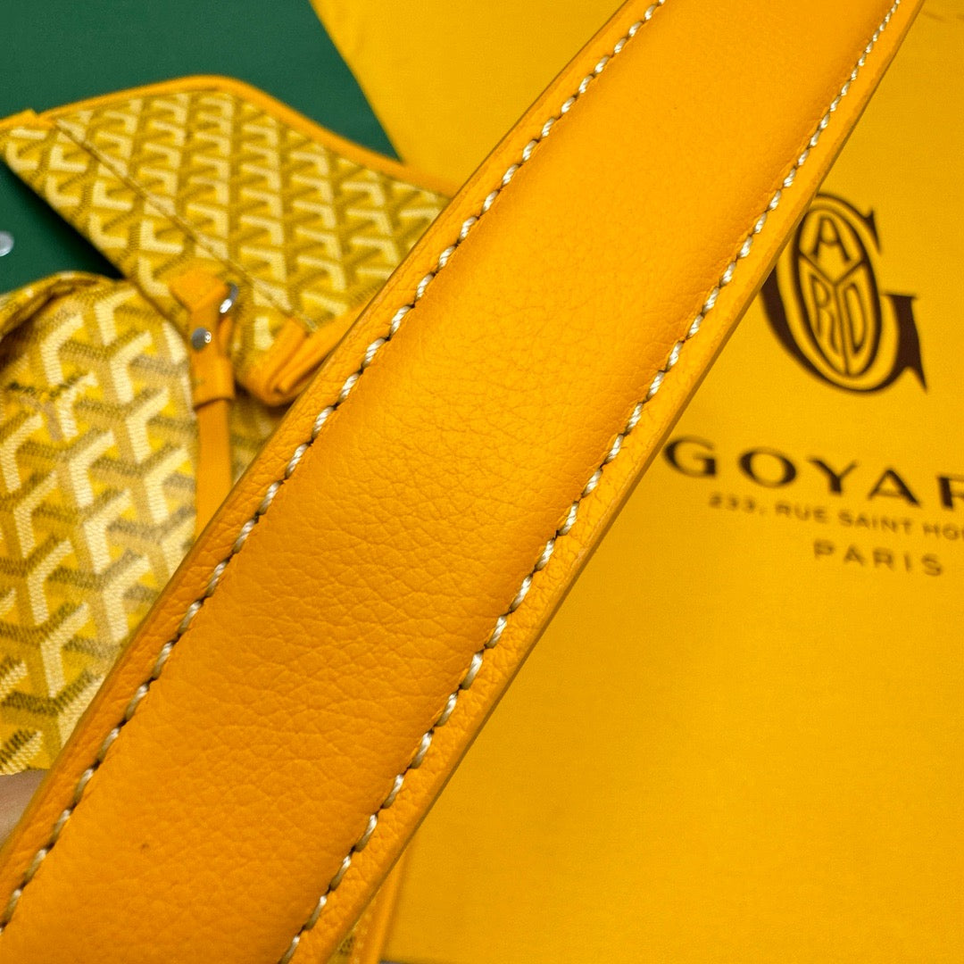 GOYARD Hobo 黃色《全網唯一正確版》