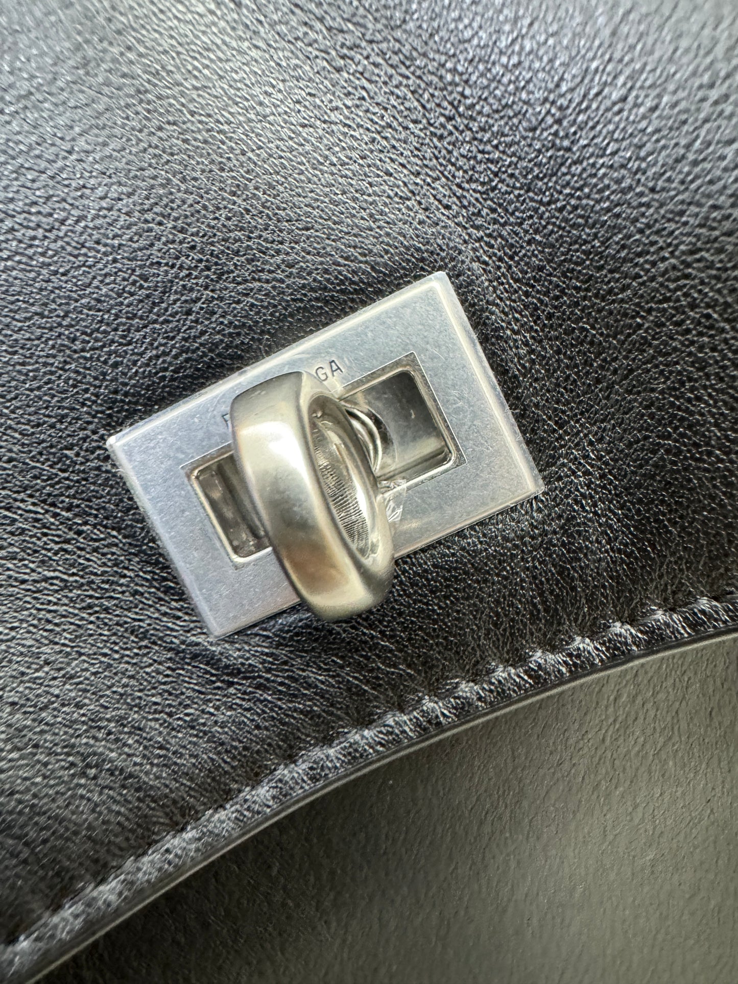BALENCIAGA Rodeo Medium 黑銀中號