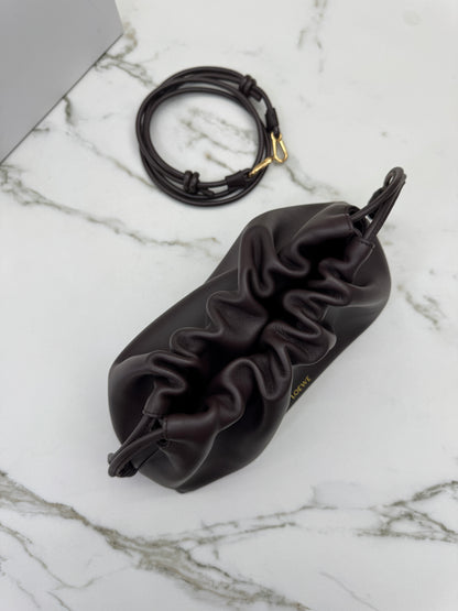 LOEWE Flamenco Purse Medium Dark Chestnut