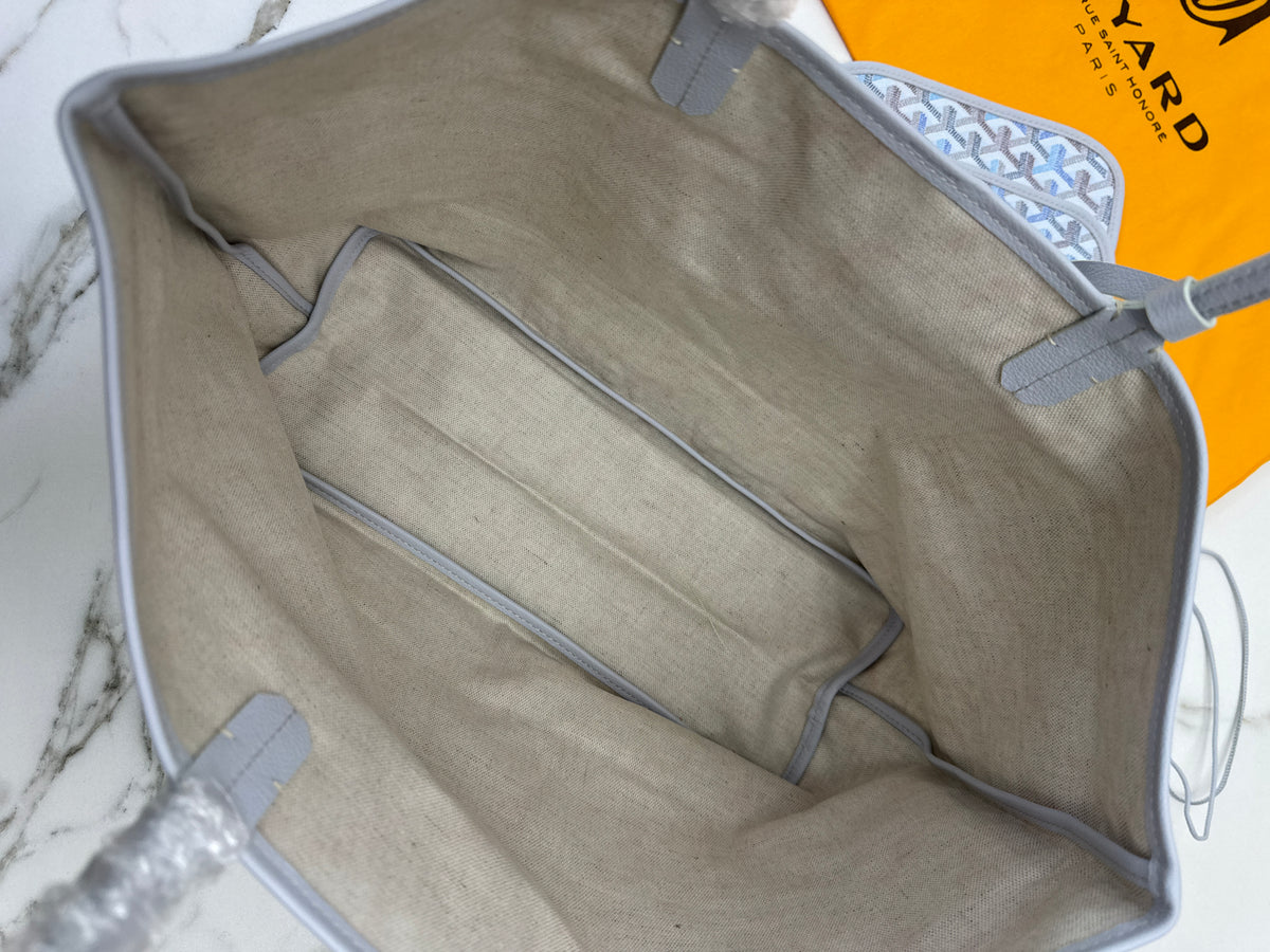 GOYARD St Louis Tote pm 冰川藍 Polar Blue