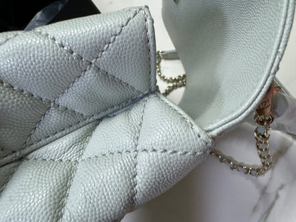 CHANEL Cocohandle 冰川藍 24P Small