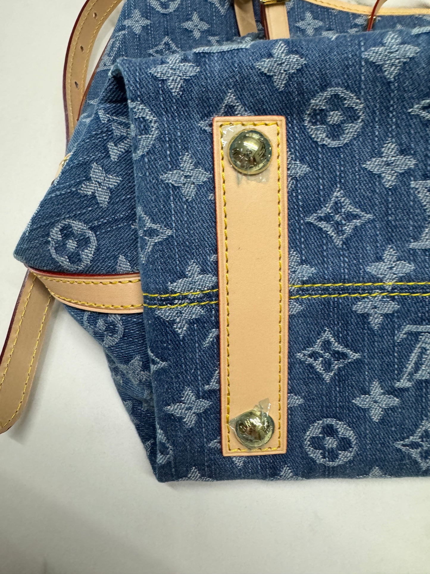 LV Carryall MM 深藍牛仔