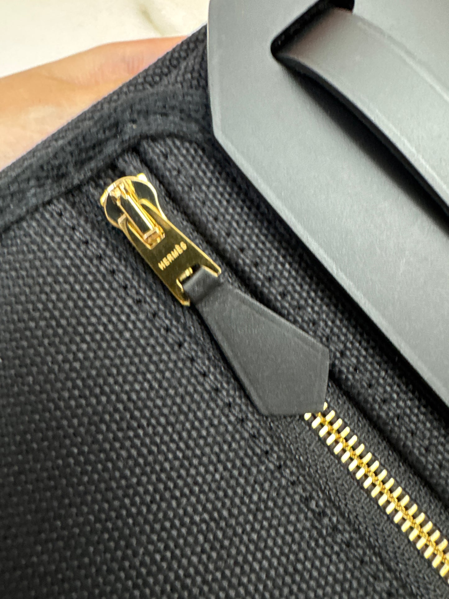 HERMES Mini Herbag 黑金